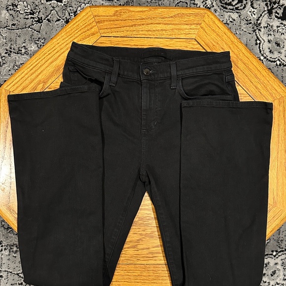 *JOE’S JEANS* Black The Provocateur Petite Bootcut Jeans Size 28 - Picture 10 of 13